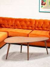 Load image into Gallery viewer, Walnut Boomerang Coffee Table