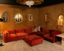 Load image into Gallery viewer, Sebastian 7 Piece Sofa in Rust