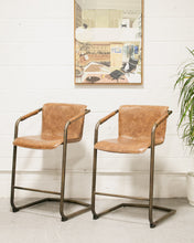 Load image into Gallery viewer, Felix Brown Counter Stool