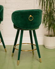 Load image into Gallery viewer, Valentino Stool in Green