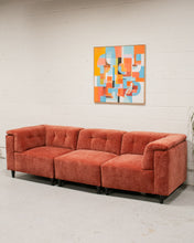 Load image into Gallery viewer, 3 Piece Chelsea Sofa in Paprika