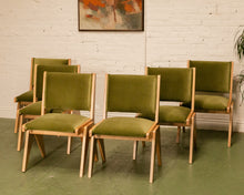 Load image into Gallery viewer, Lime Green Scissor Chair