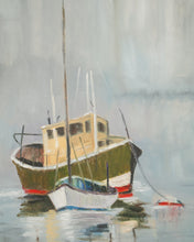 Load image into Gallery viewer, Boat Oil Painting by Diane Yglecias