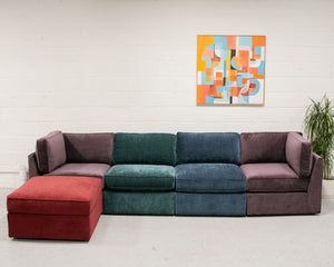 Barney Modular Sofa Multi Color 5 Piece