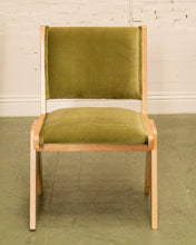 Load image into Gallery viewer, Lime Green Scissor Chair
