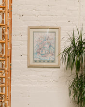 Load image into Gallery viewer, Framed Flower Vase Print Signed