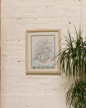 Load image into Gallery viewer, Framed Flower Vase Print Signed