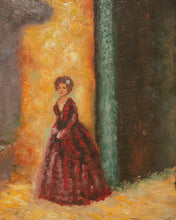 Load image into Gallery viewer, Village Life Oil Painting by J. Gaines