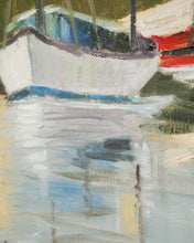 Load image into Gallery viewer, Boat Oil Painting by Diane Yglecias