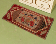 Load image into Gallery viewer, Vintage Hand-knotted Wool Rug, Circa 1950's Turkish Kars Rug