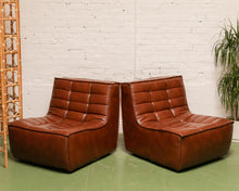 Load image into Gallery viewer, 2 Piece Juno in Recycled Leather Loveseat