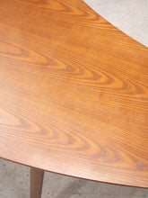 Load image into Gallery viewer, Walnut Boomerang Coffee Table
