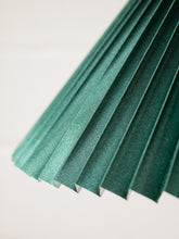 Load image into Gallery viewer, Green Pleated Villa Floor Lamp