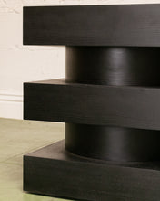 Load image into Gallery viewer, Black Stacked Square Side Table