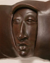 Load image into Gallery viewer, Tribal Ceramic Metallic Glazed Mask