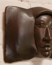 Load image into Gallery viewer, Tribal Ceramic Metallic Glazed Mask