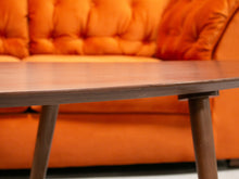 Load image into Gallery viewer, Walnut Boomerang Coffee Table