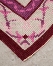 Load image into Gallery viewer, Roses Runner Rug Needlepoint
