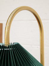 Load image into Gallery viewer, Green Pleated Villa Floor Lamp