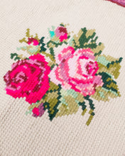 Load image into Gallery viewer, Roses Runner Rug Needlepoint
