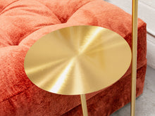 Load image into Gallery viewer, Green Pleated Villa Floor Lamp