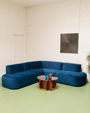 Load image into Gallery viewer, Bonnie 3 Piece Sectional Sofa in Royale Colbalt