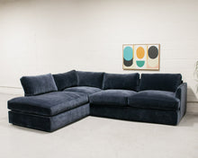 Load image into Gallery viewer, Michonne Sectional Sofa in Amici Indigo