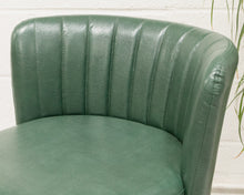 Load image into Gallery viewer, Old Saloon Style Green Bar Stool
