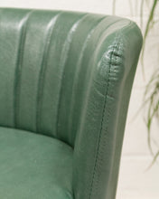 Load image into Gallery viewer, Old Saloon Style Green Bar Stool