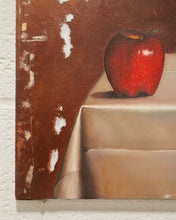 Load image into Gallery viewer, Apples on a Silk Table Oil Painting