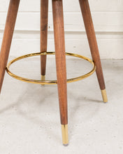 Load image into Gallery viewer, Old Saloon Style Green Bar Stool