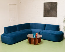Load image into Gallery viewer, Bonnie 3 Piece Sectional Sofa in Royale Colbalt