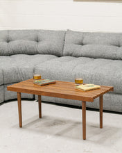 Load image into Gallery viewer, Melanie Slat Coffee Table Bench