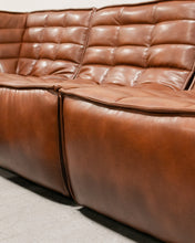 Load image into Gallery viewer, Recycled Leather 5 Piece Juno Sofa