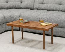 Load image into Gallery viewer, Melanie Slat Coffee Table Bench