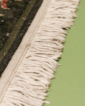 Load image into Gallery viewer, Black Boroque Floral Rug