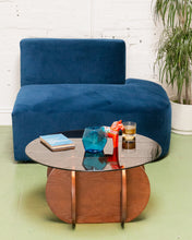 Load image into Gallery viewer, Bonnie Chaise in Royal Cobalt