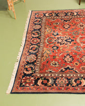 Load image into Gallery viewer, Persian Antique Rug with Black Borders