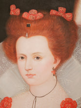 Load image into Gallery viewer, Princess Elizabeth Daughter of King James, Oil Painting
