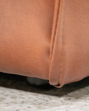 Load image into Gallery viewer, Recycled Leather 4 Piece and Ottoman Juno Sofa