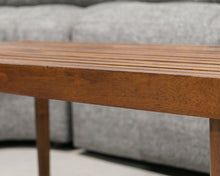 Load image into Gallery viewer, Melanie Slat Coffee Table Bench