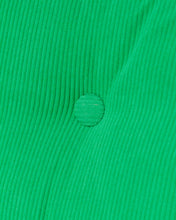 Load image into Gallery viewer, Green Corduroy Low Profile Swivel Chair