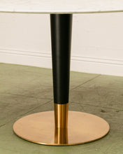 Load image into Gallery viewer, Madeline Faux Marble Round Dining Table