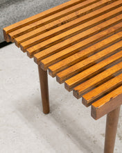 Load image into Gallery viewer, Melanie Slat Coffee Table Bench