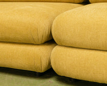 Load image into Gallery viewer, Elodie 2 Piece Modular Sectional Loveseat in Dijon Mustard