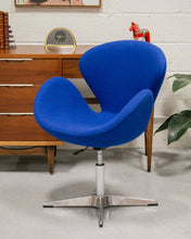 Load image into Gallery viewer, Blue Swan Chair