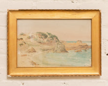 Load image into Gallery viewer, Antique Coastal Painting- As Is
