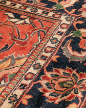 Load image into Gallery viewer, Persian Antique Rug with Black Borders