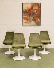 Load image into Gallery viewer, Olive Green Daisy Chair with White Base