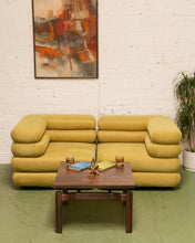 Load image into Gallery viewer, Elodie 2 Piece Modular Sectional Loveseat in Dijon Mustard